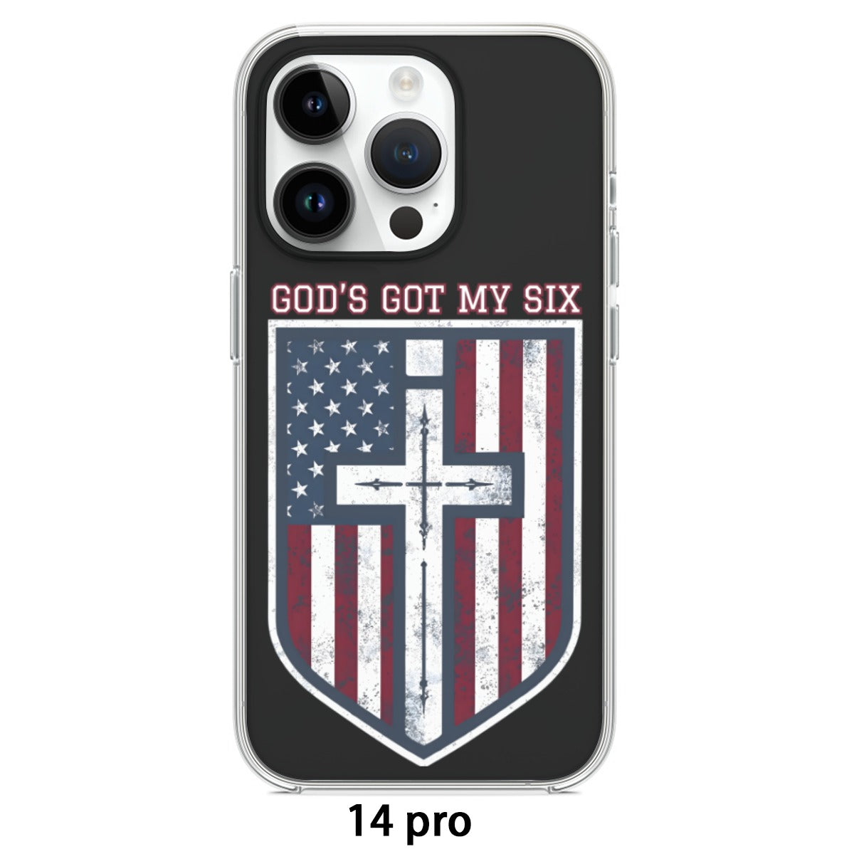 God’s Got My Six 14/15 iPhone Case