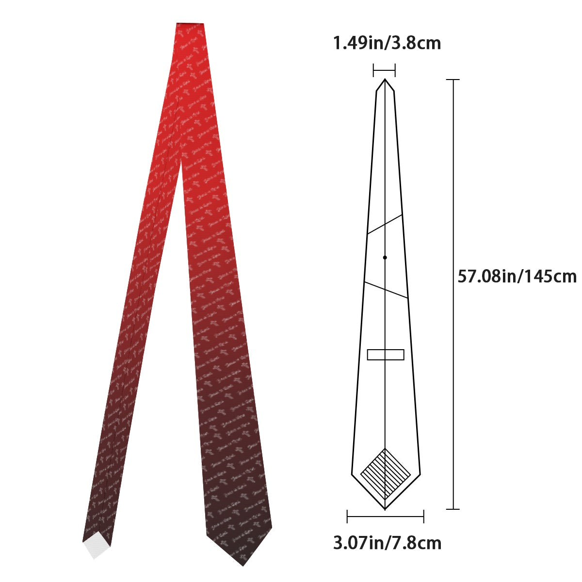 Jesus Is Lord Necktie