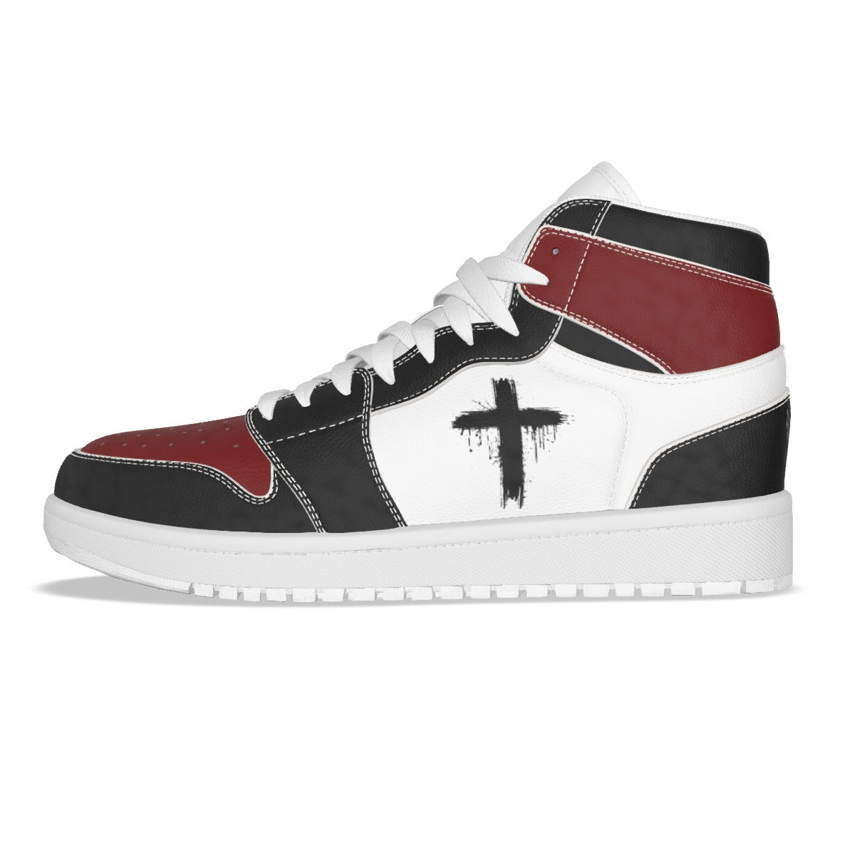 Kickin’ It with Jesus Men's High-Top Sneakers