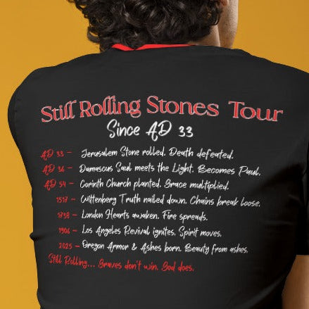 Rolling Stones Tour- Men Jersey