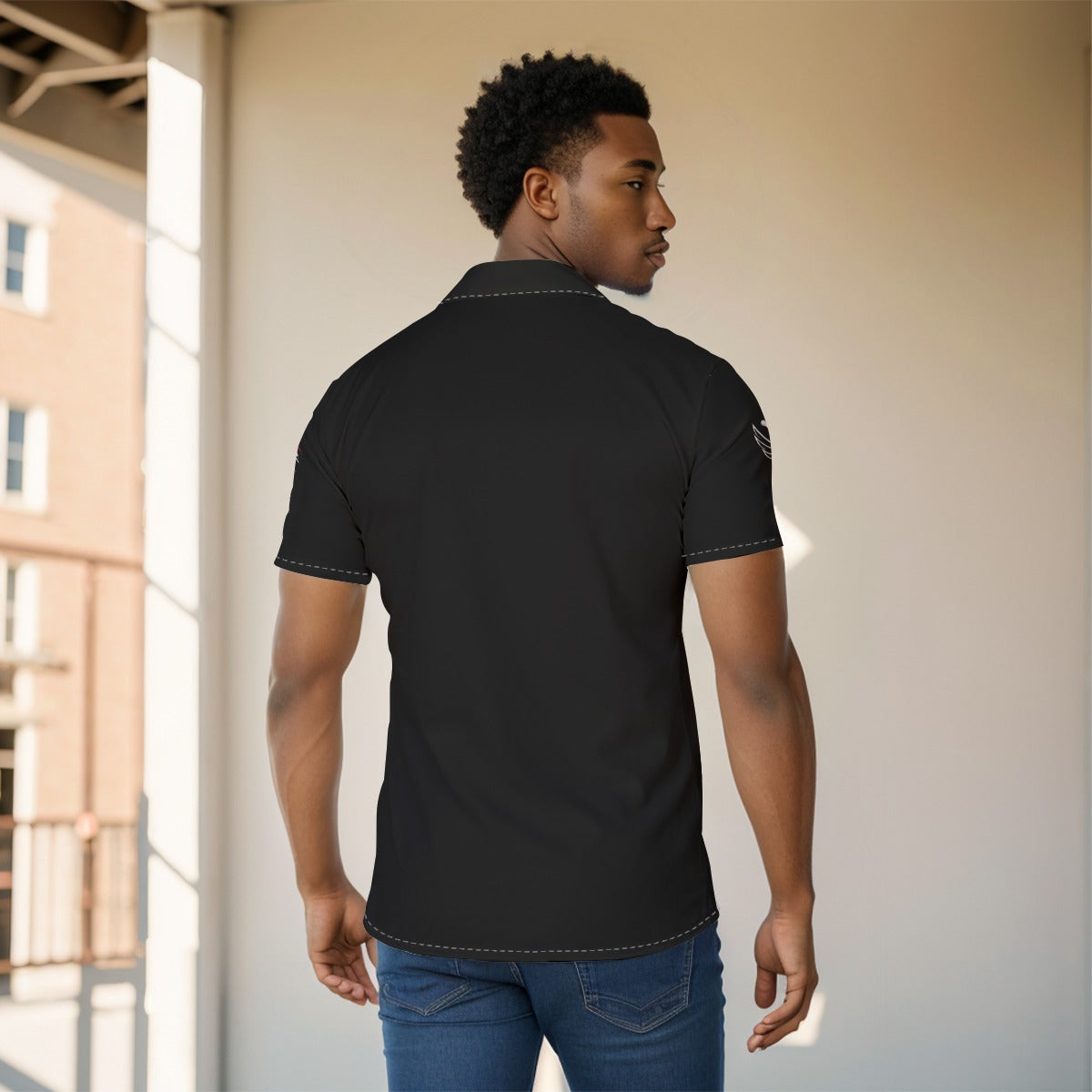 Three Nails Button-Up- Men