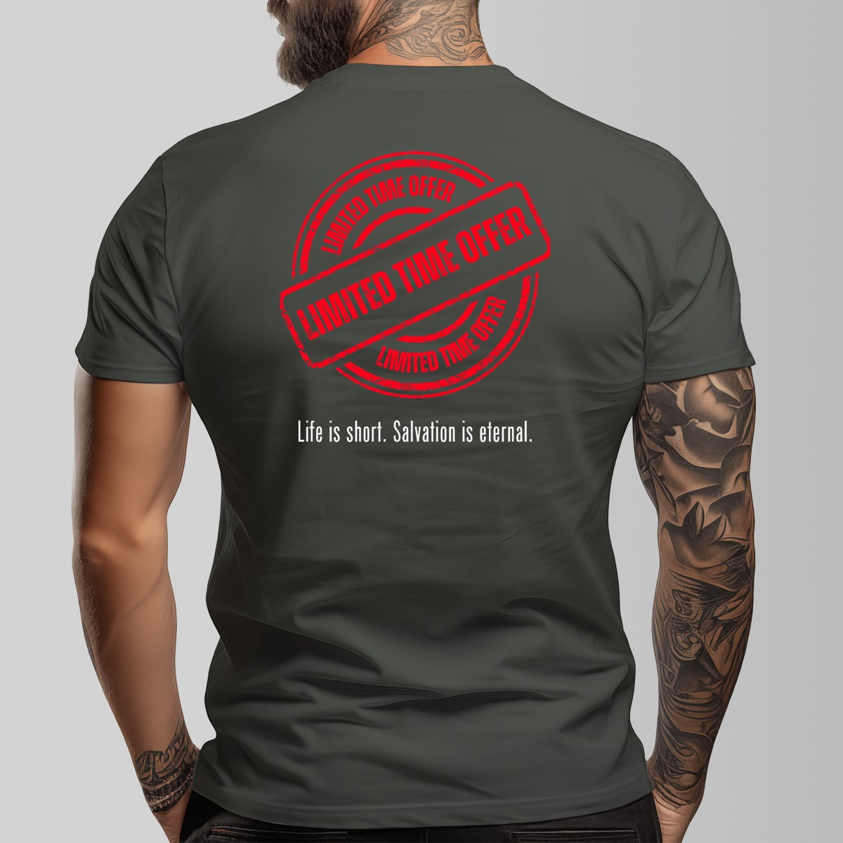Life is Short- Cotton