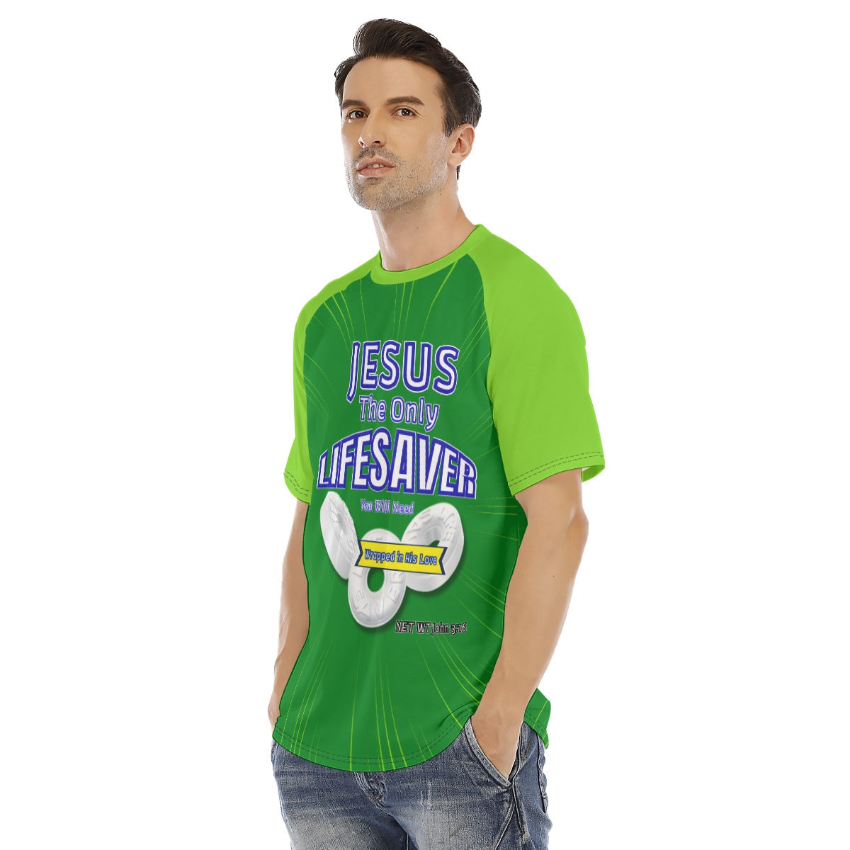 JESUS Lifesaver Tee- Men Jersey