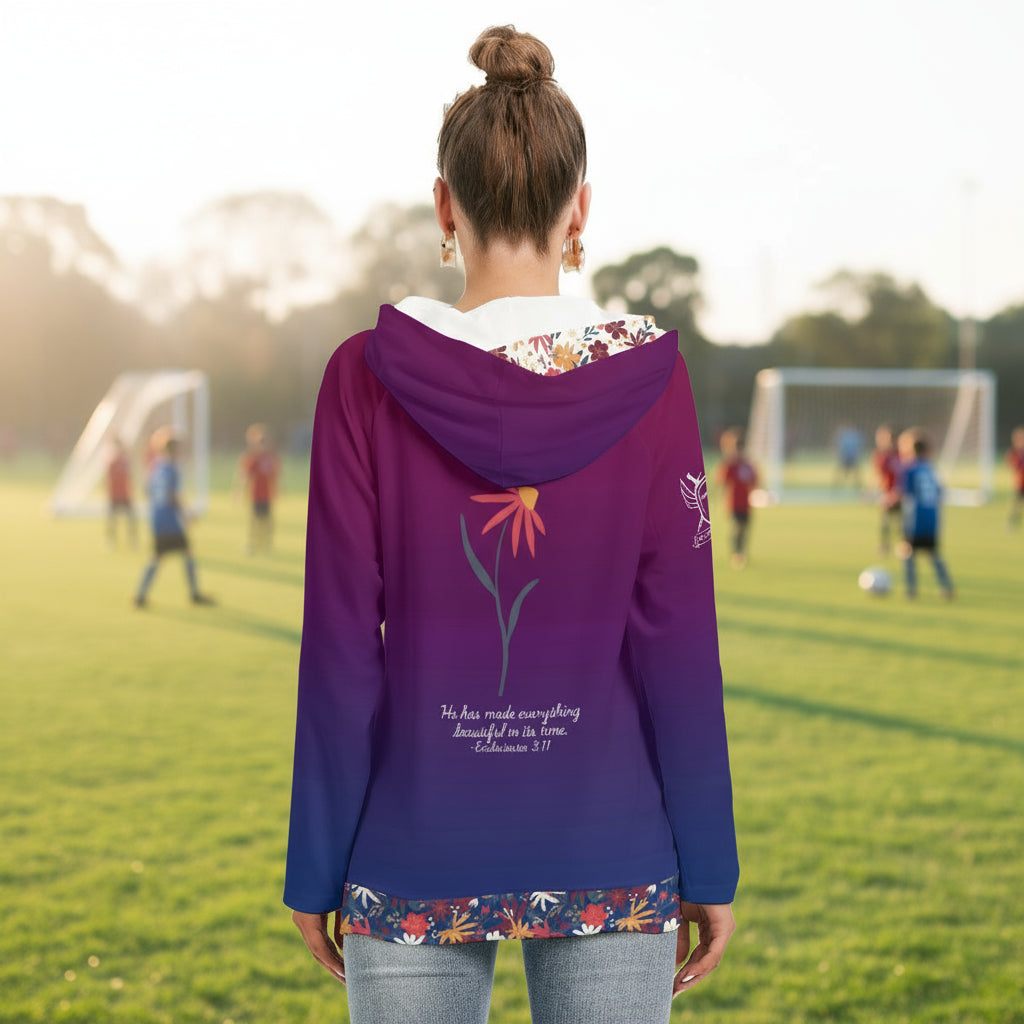 He Has Made Everything Beautiful Double-Hood Hoodie