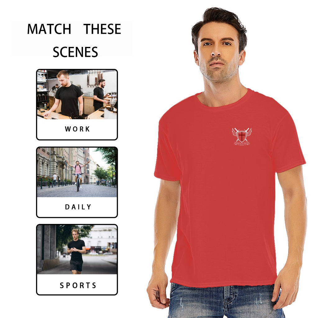 Under His Wings- Men Cotton