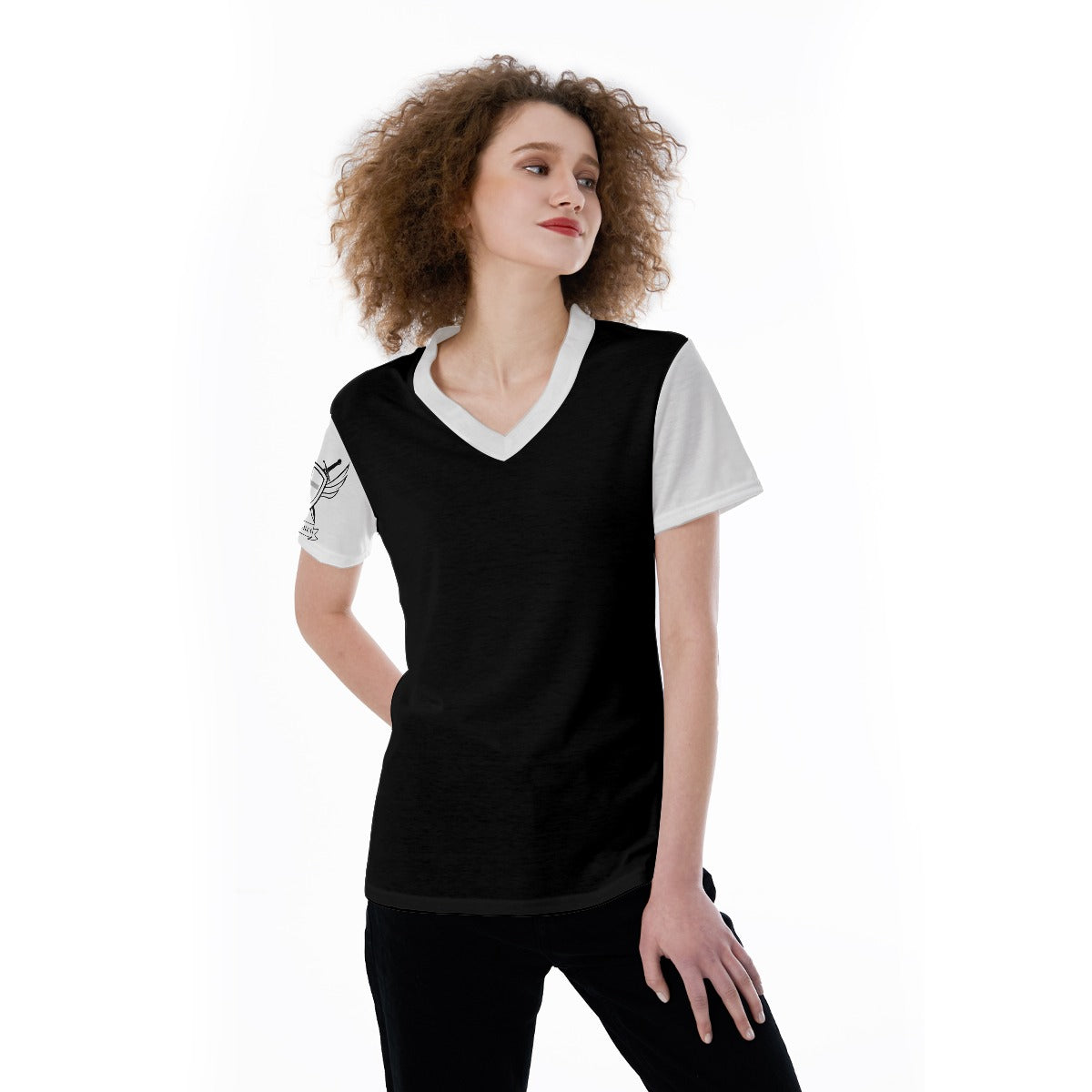 God's Got My Six- Ladies- White Jersey