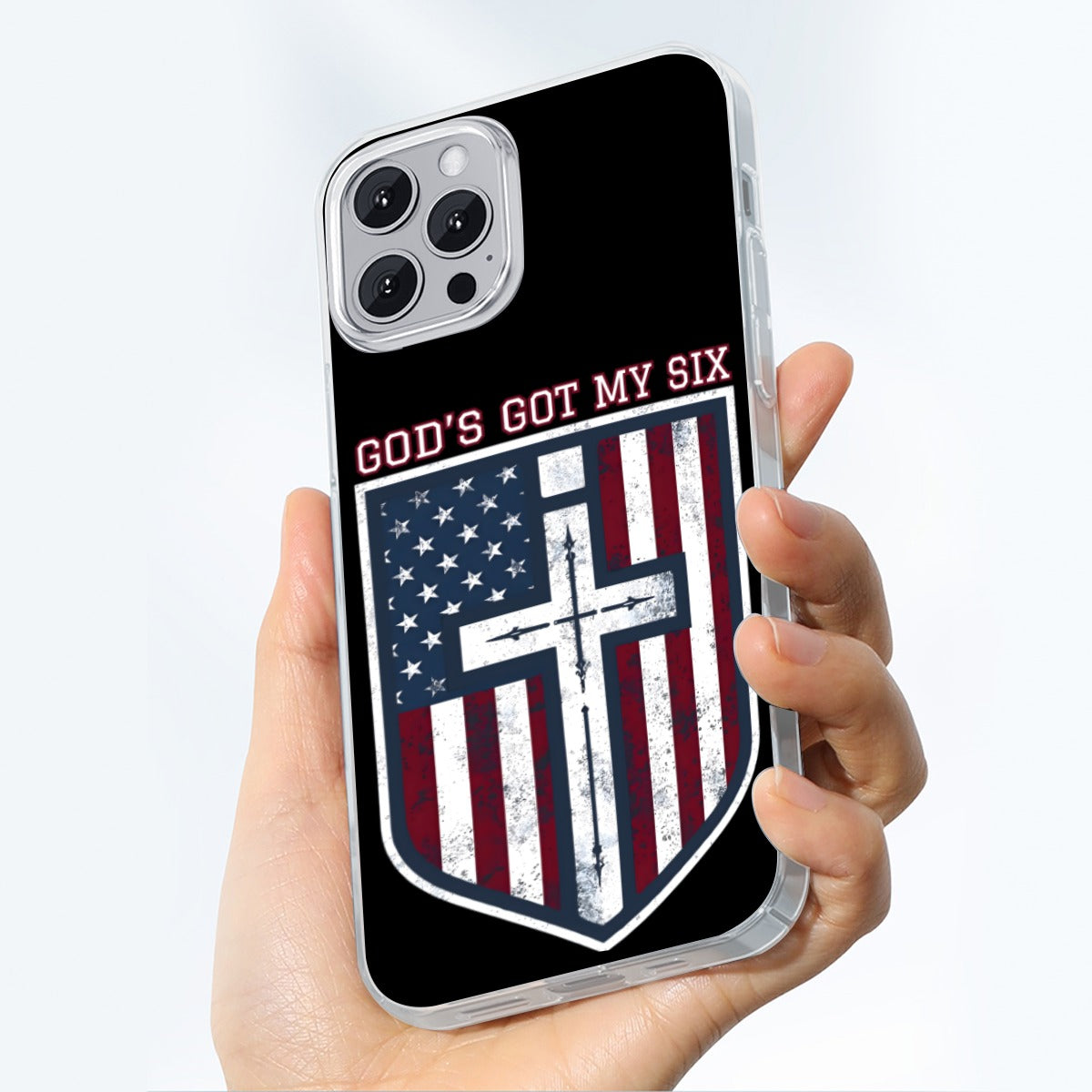 God’s Got My Six 14/15 iPhone Case