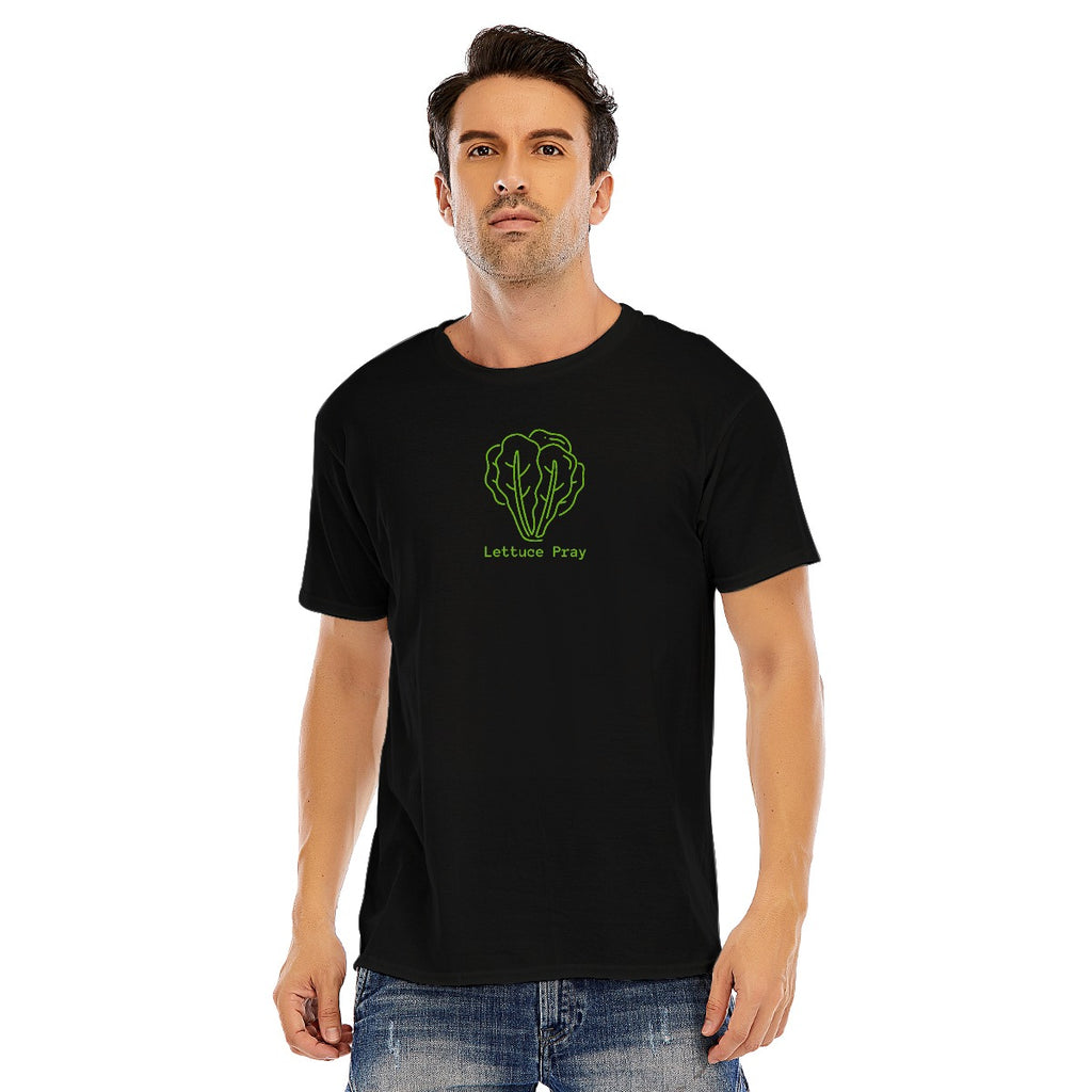 Lettuce Pray Men’s Tee- Men Cotton