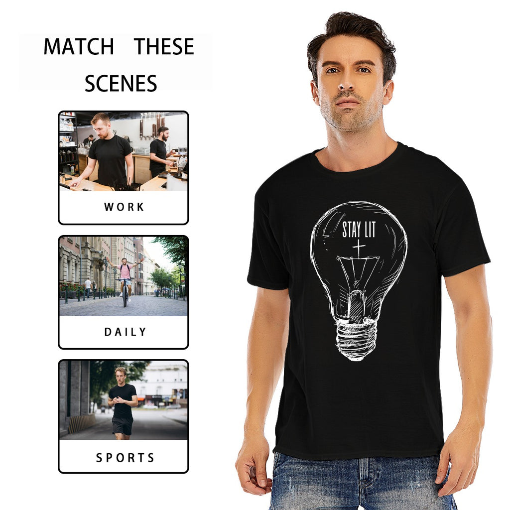 Stay Lit- Men Light Cotton