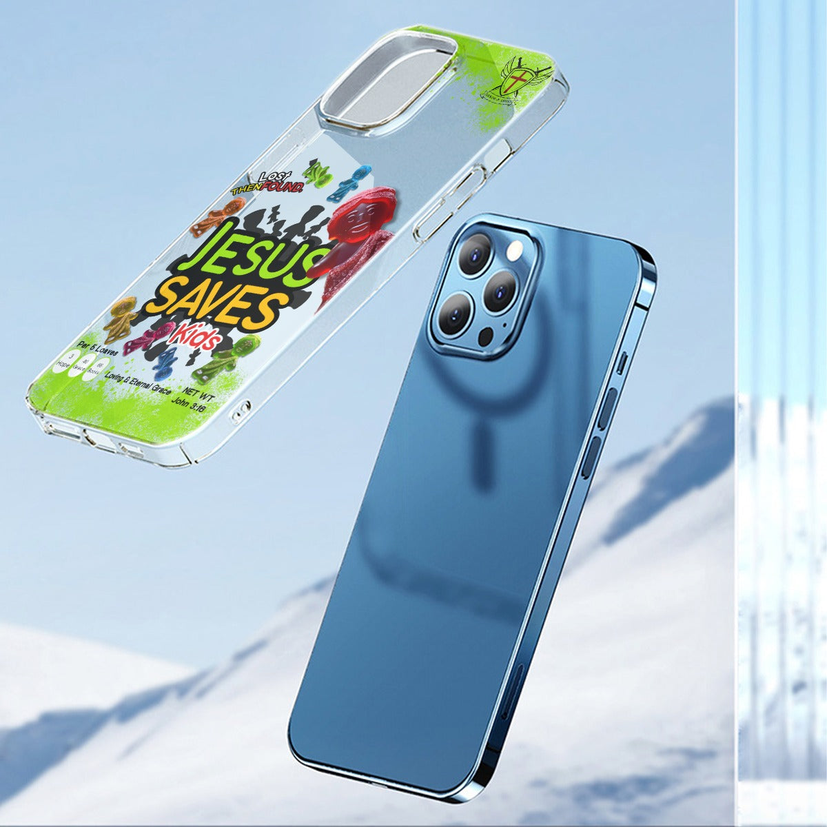 Jesus Saves Kids 14/15 iPhone Case