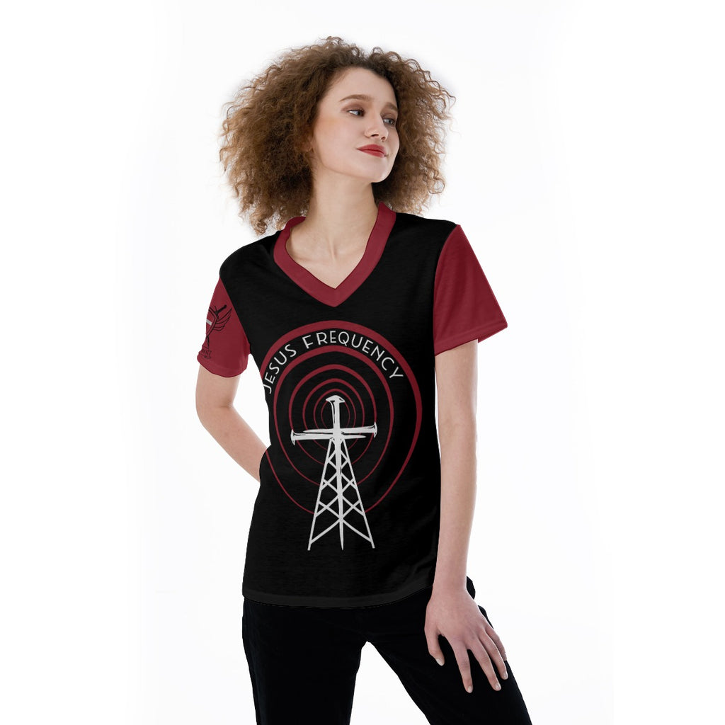 Jesus Frequency- Ladies Jersey
