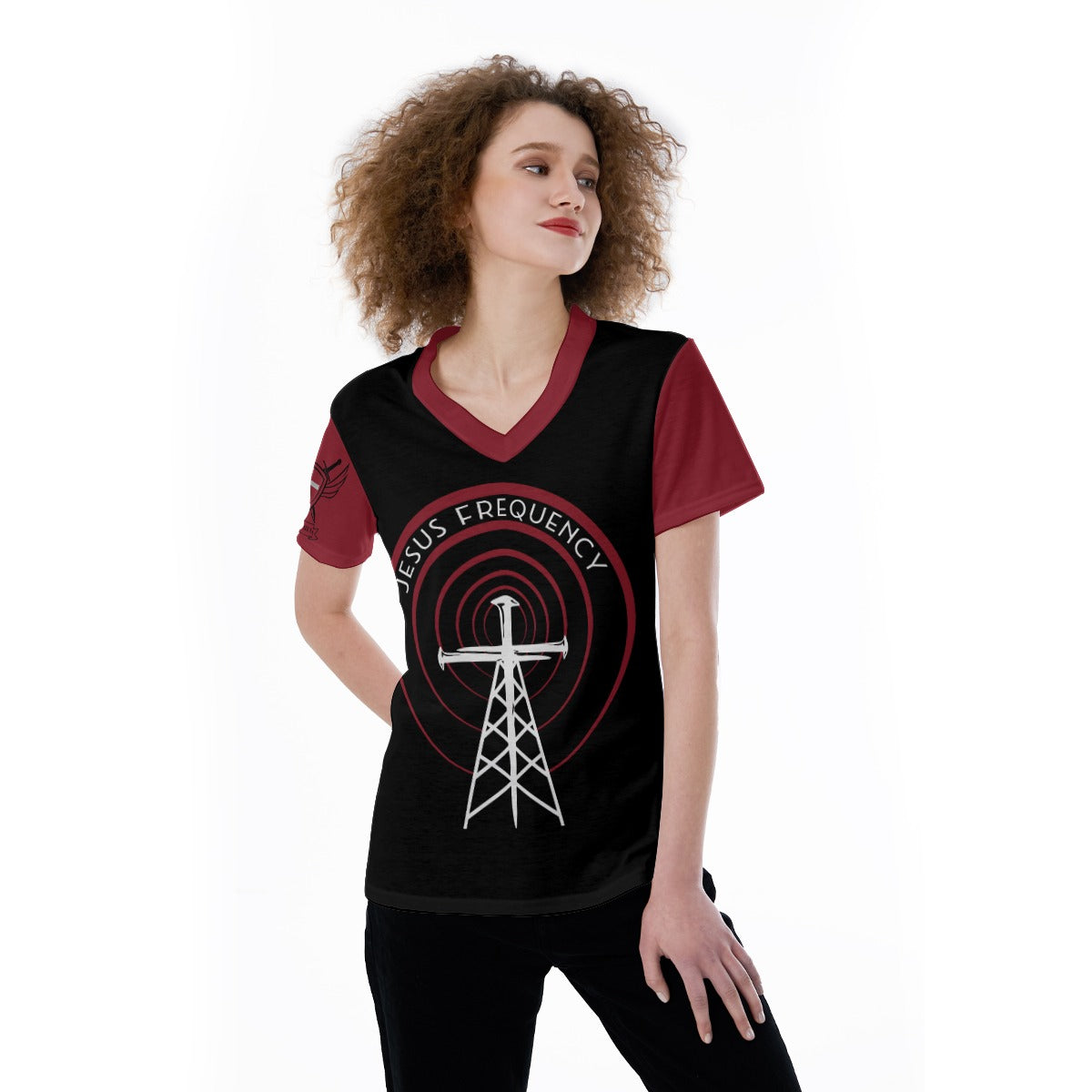 Jesus Frequency- Ladies Jersey