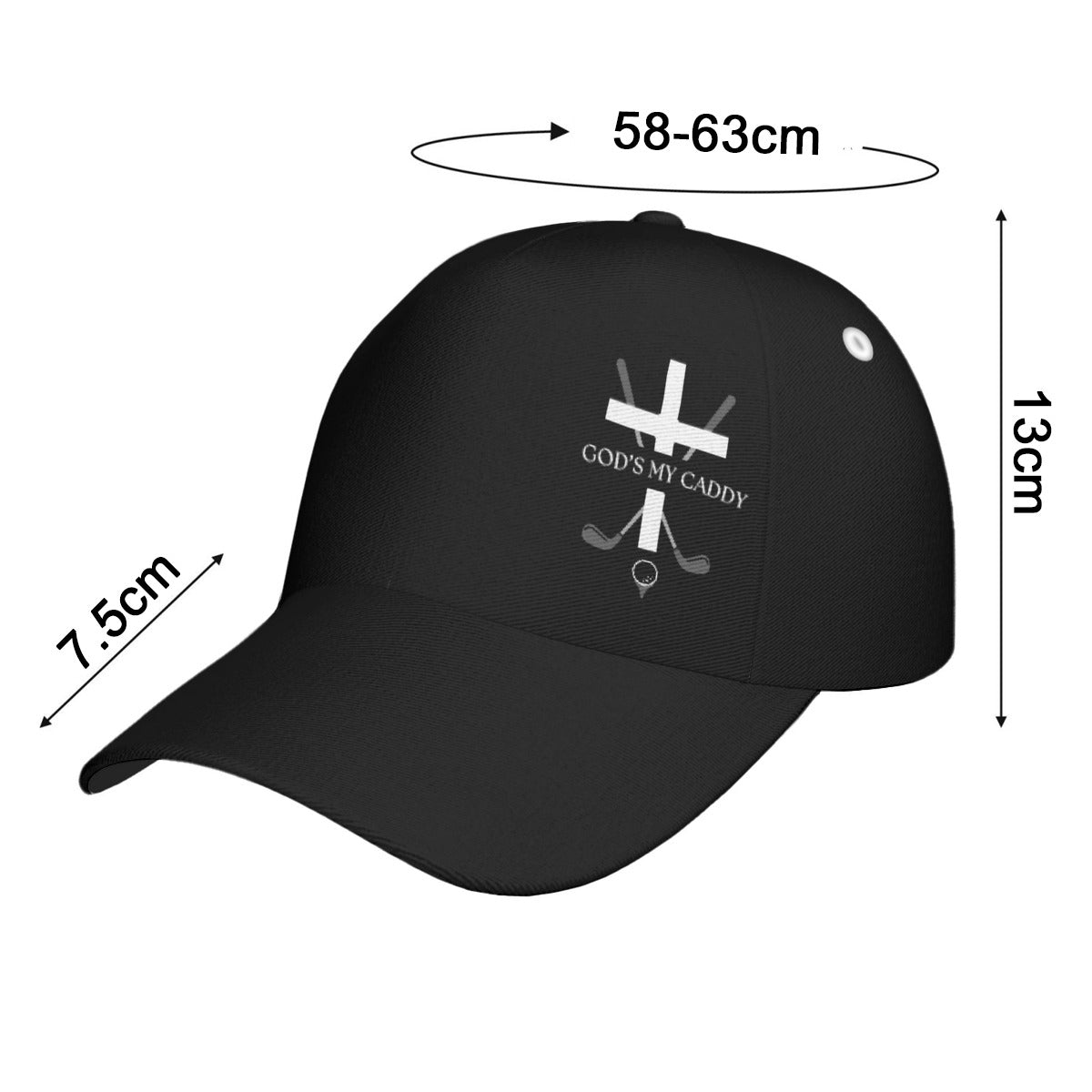 God's My Caddy Hat