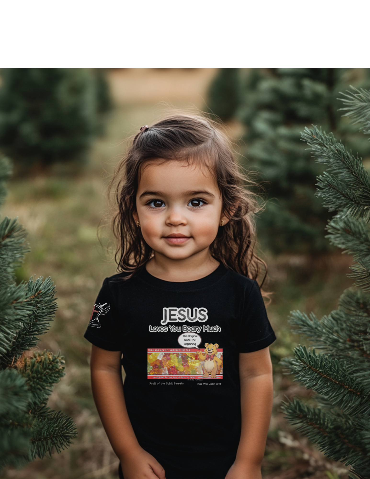 Jesus Loves You Beary Much Tee – Fruit of the Spirit Edition T-Shirt