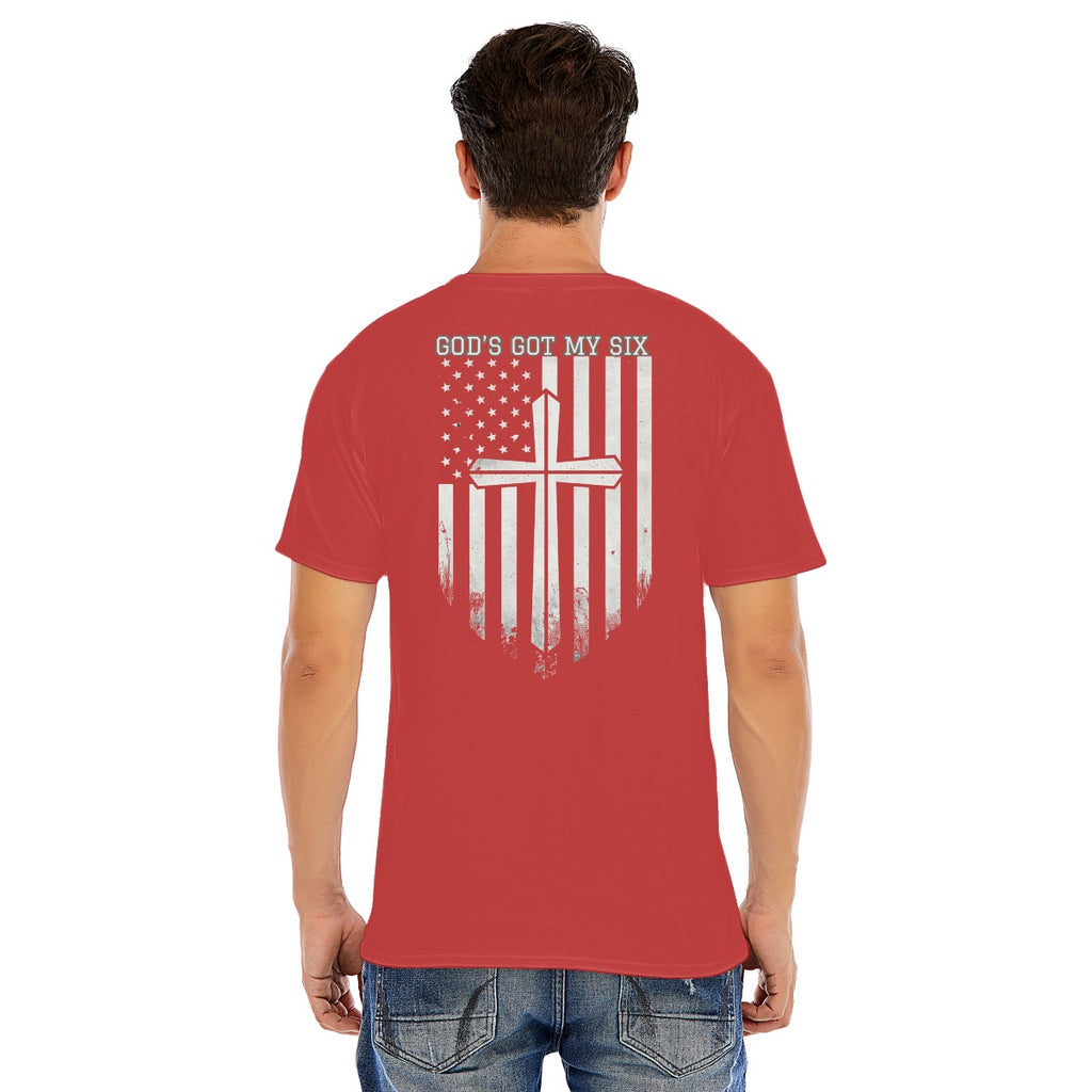 God's Got My Six- Cotton W