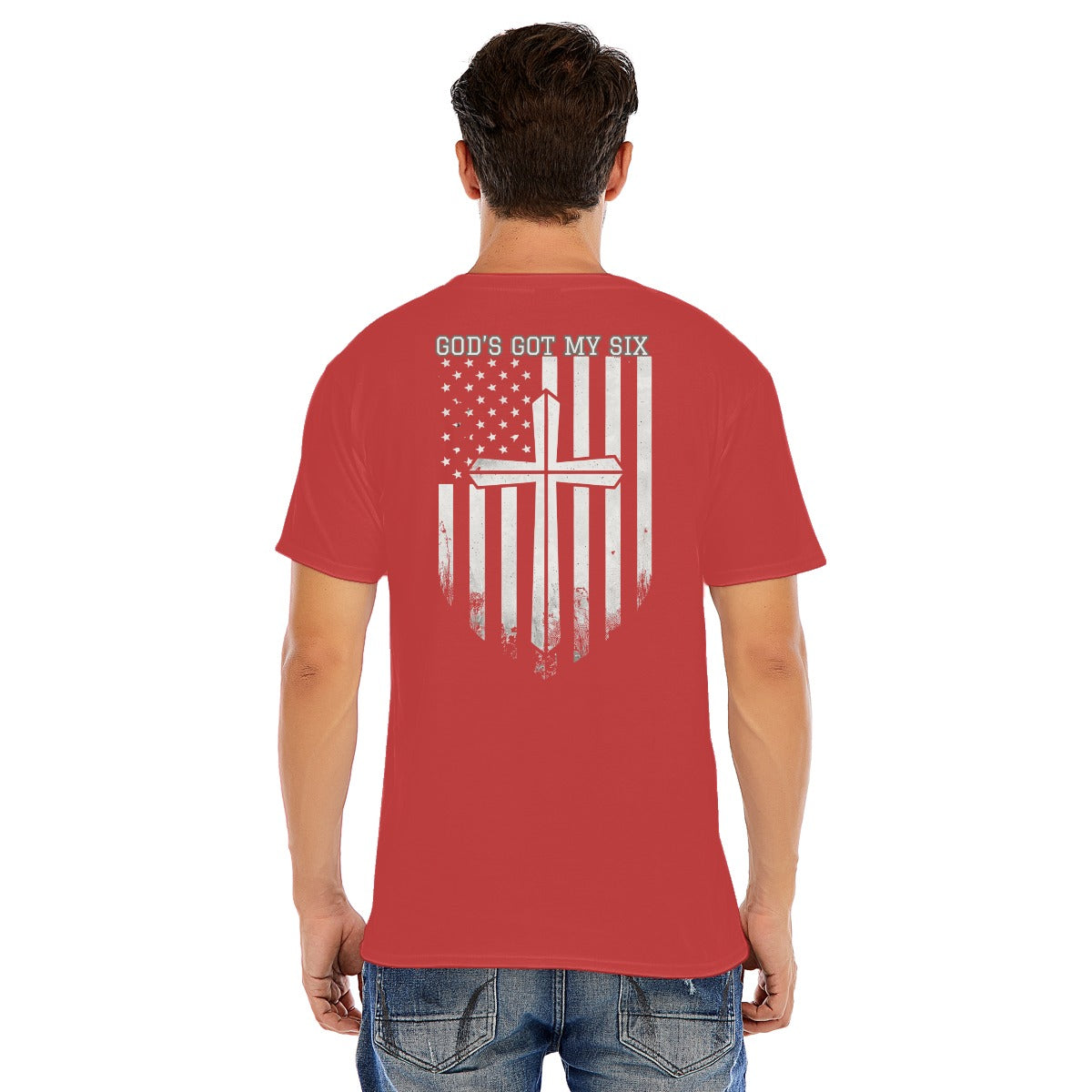 God's Got My Six- Cotton W