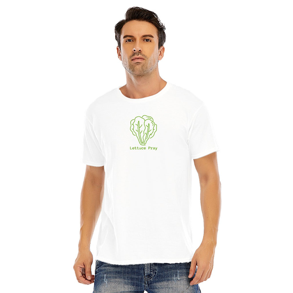 Lettuce Pray Men’s Tee- Men Cotton