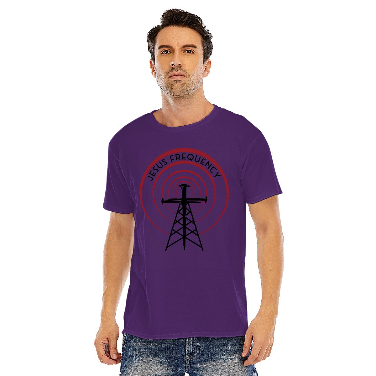 Jesus Frequency - Men Cotton Light