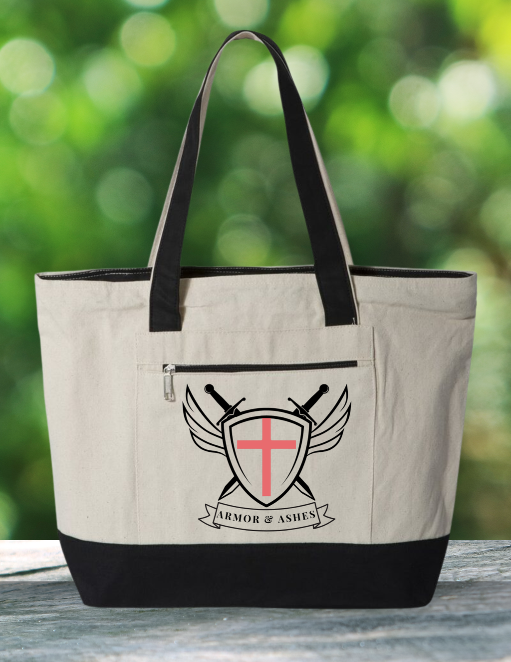 Winging It With Jesus Tote Bag