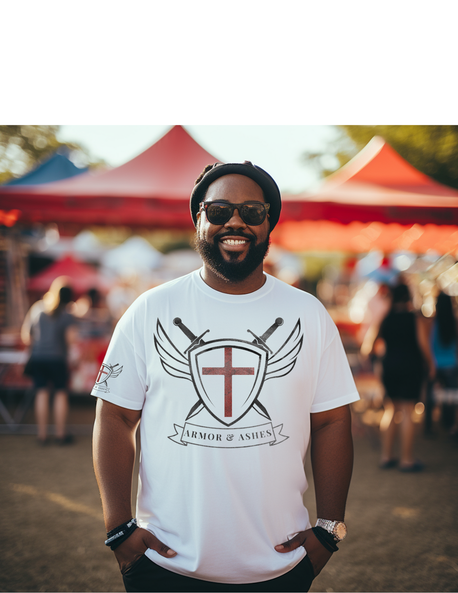 From Ashes We Rise Tee – Armor & Ashes Signature Shirt