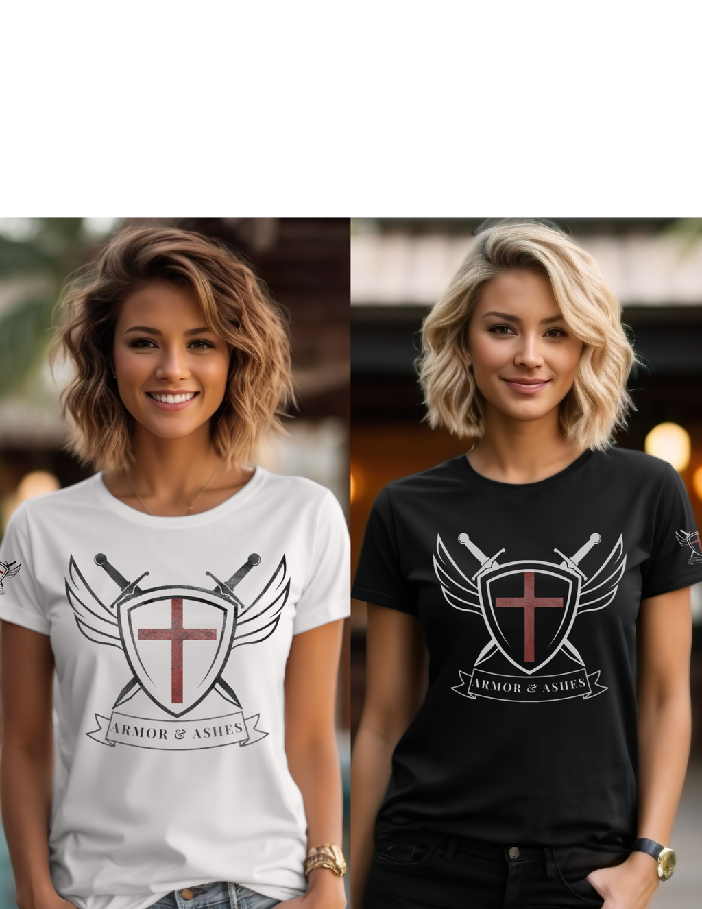 From Ashes We Rise Tee – Armor & Ashes Signature Shirt