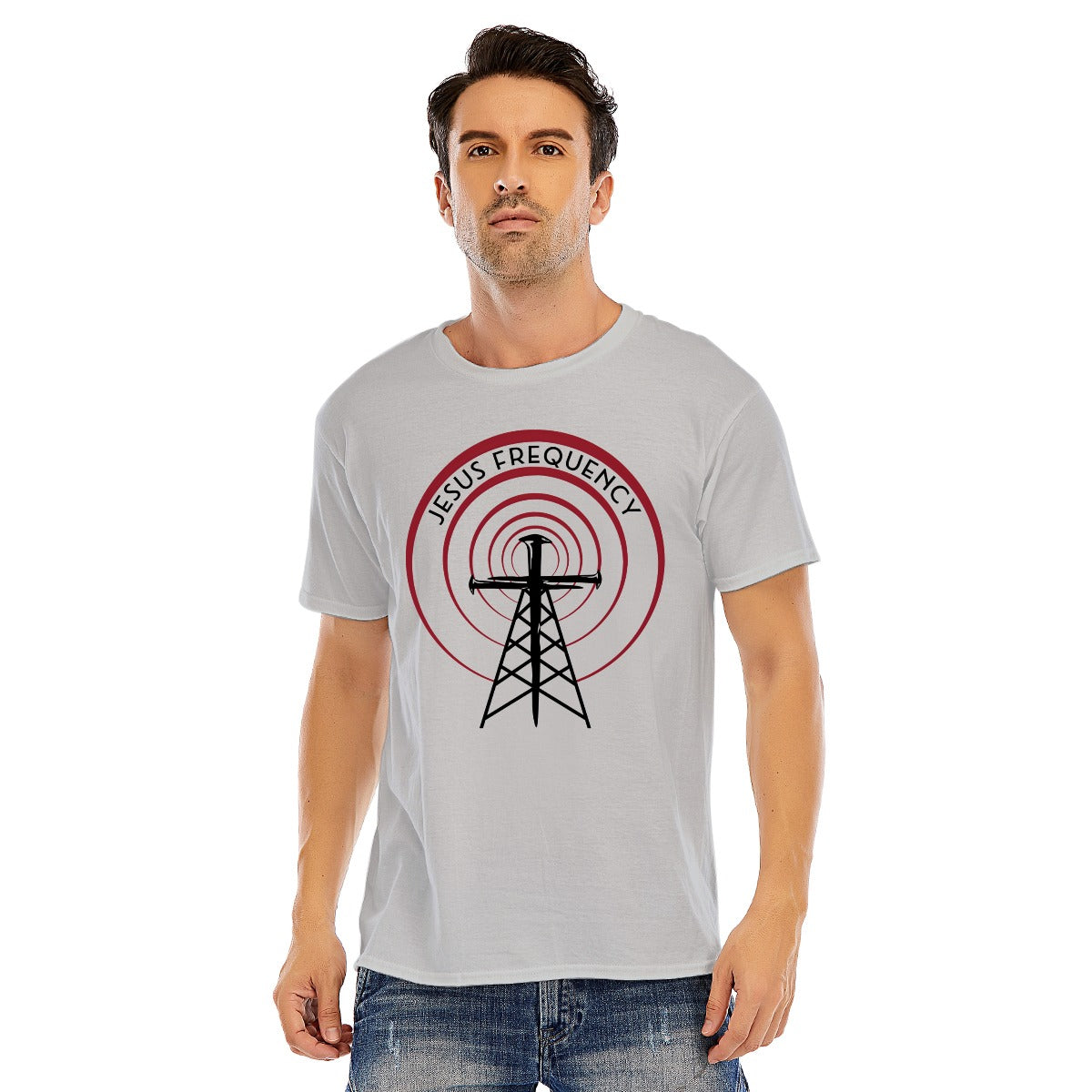 Jesus Frequency - Men Cotton Light