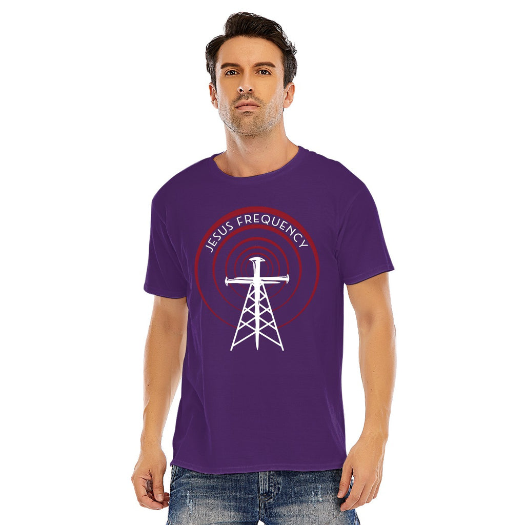 Jesus Frequency - Men Cotton Dark