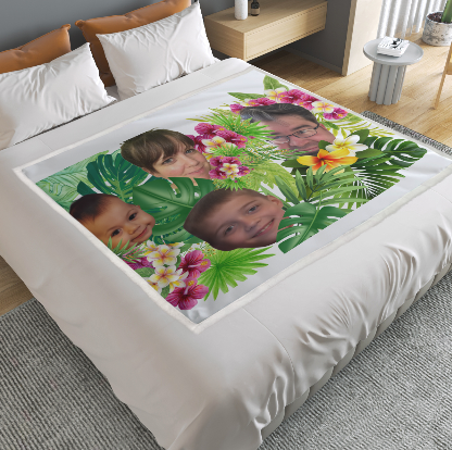 Custom Photo XL Blanket - 59.1"x78.7"