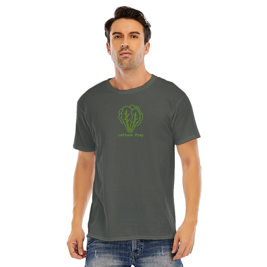 Lettuce Pray Men’s Tee- Men Cotton