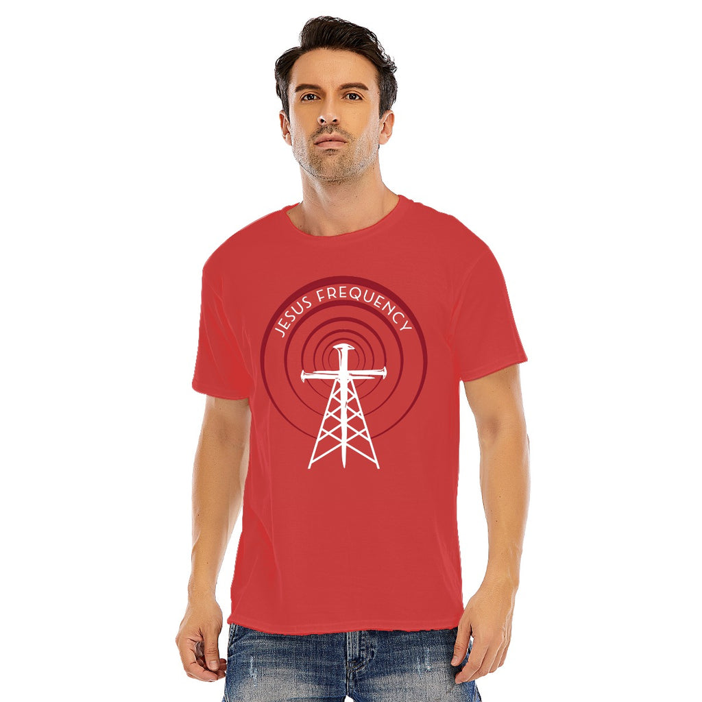 Jesus Frequency - Men Cotton Dark