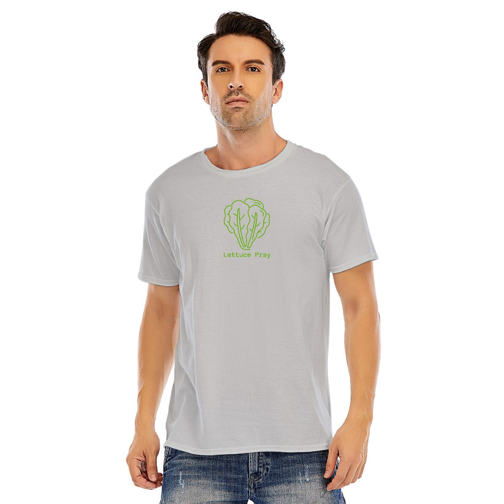 Lettuce Pray Men’s Tee- Men Cotton