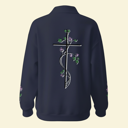 Blessed & Blooming Sweatshirt - Front View