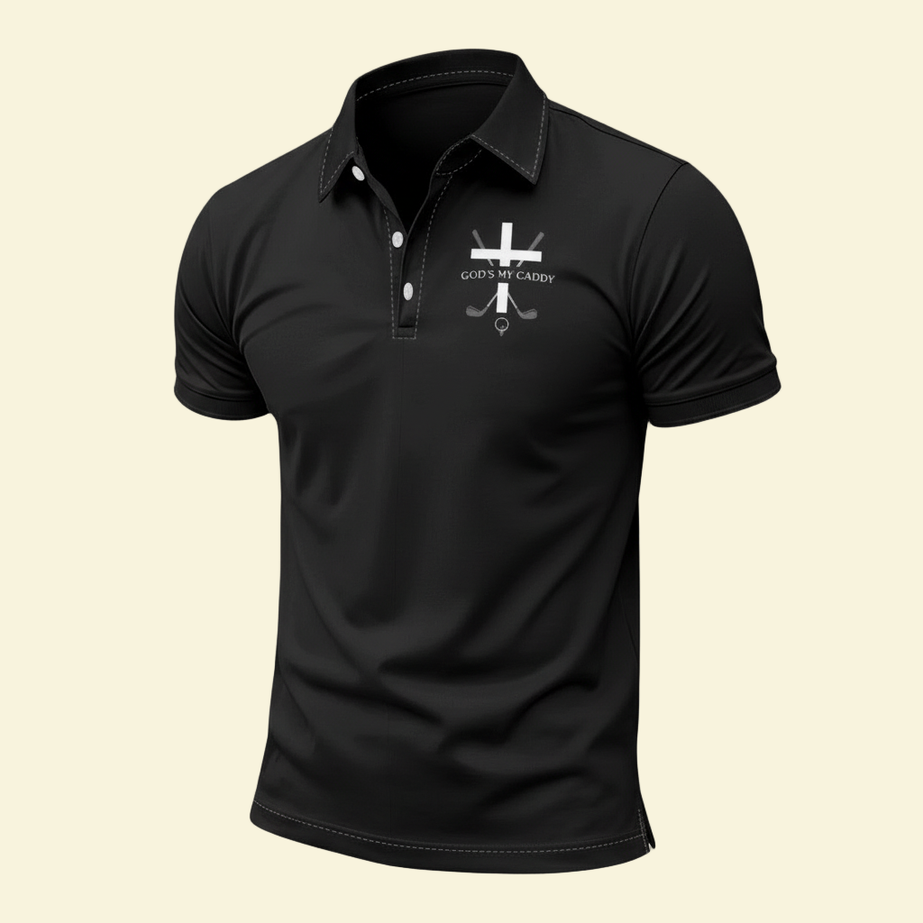 God's My Caddy Polo - Ghost Mannequin