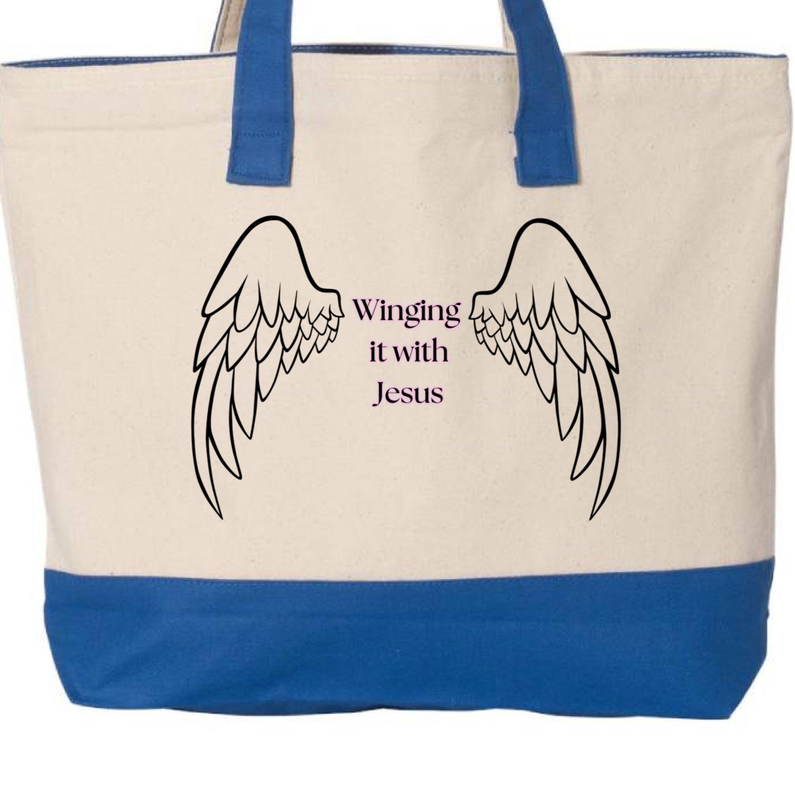 Natural/ Royal - BACK