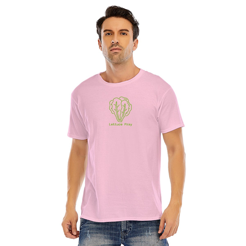 Lettuce Pray Men’s Tee- Men Cotton