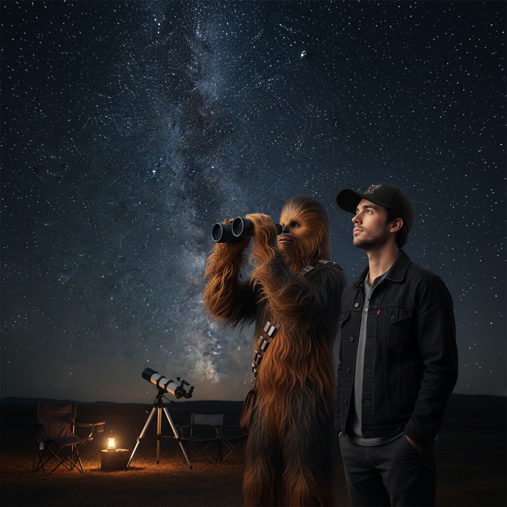 Photo 2 - with Chewbacca